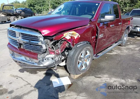 2018 Ram 1500 Big Horn 4X2 6'4 Box из США, поврежденный, VIN 1C6RR6GT0JS195983